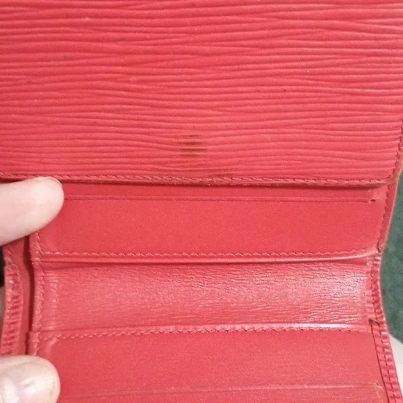 Louis Vuitton Red Epi Leather Wallet - Picture 14 of 16